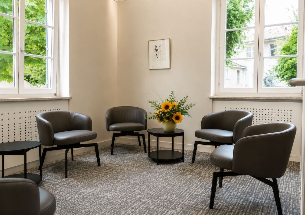 Behandlungszimmer der Ordination Dr. Rohde – Dornbirn